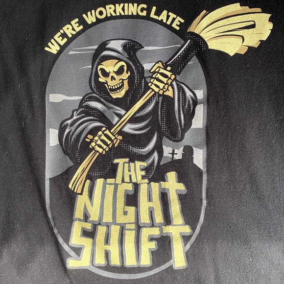 Mike Majlak The Night Shift ‘Graveyard Shift’ 3XL T Shirt - Picture 3 of 5